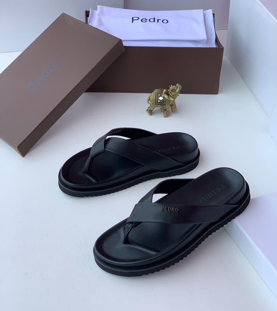 Pedro Top Quality Leather Slippers