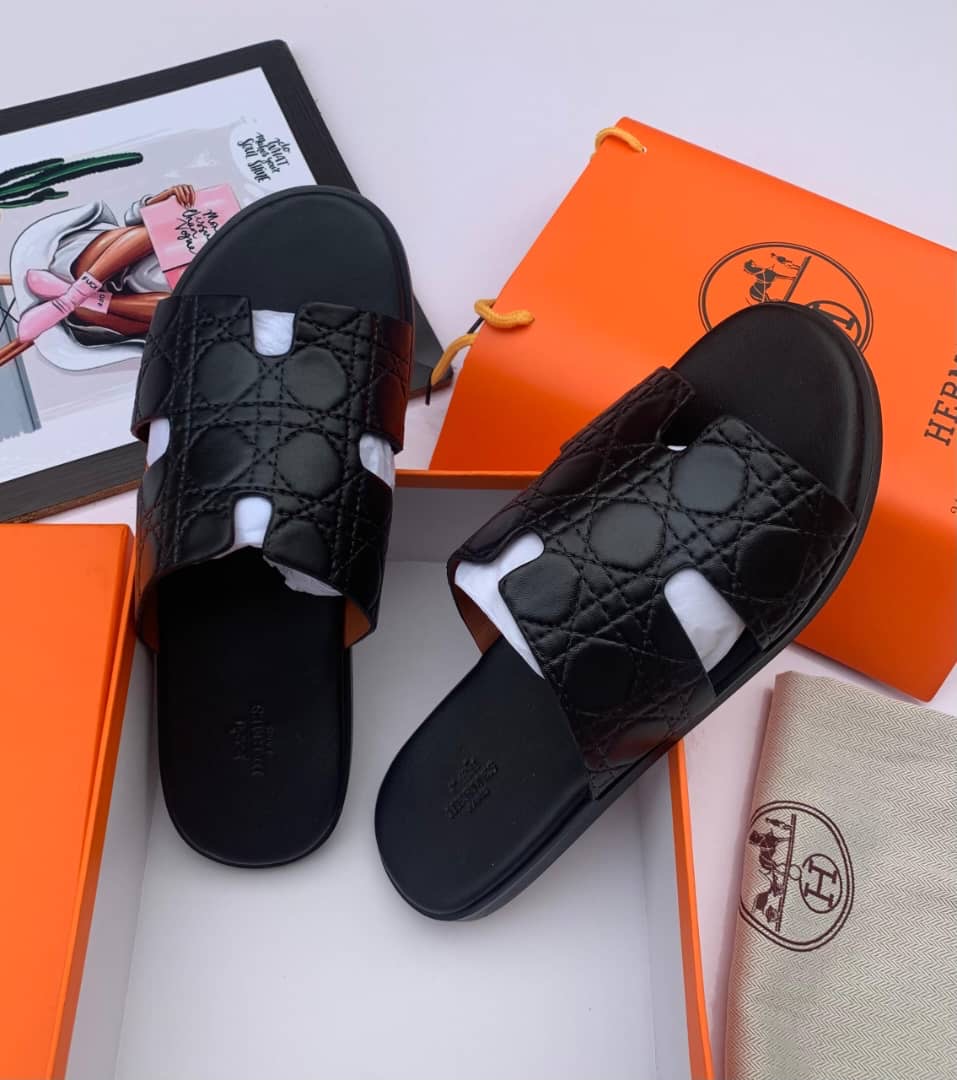 Hermes top quality slippers