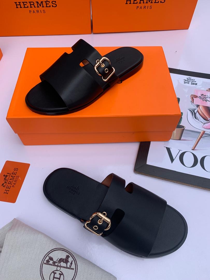 Hermes slippers
