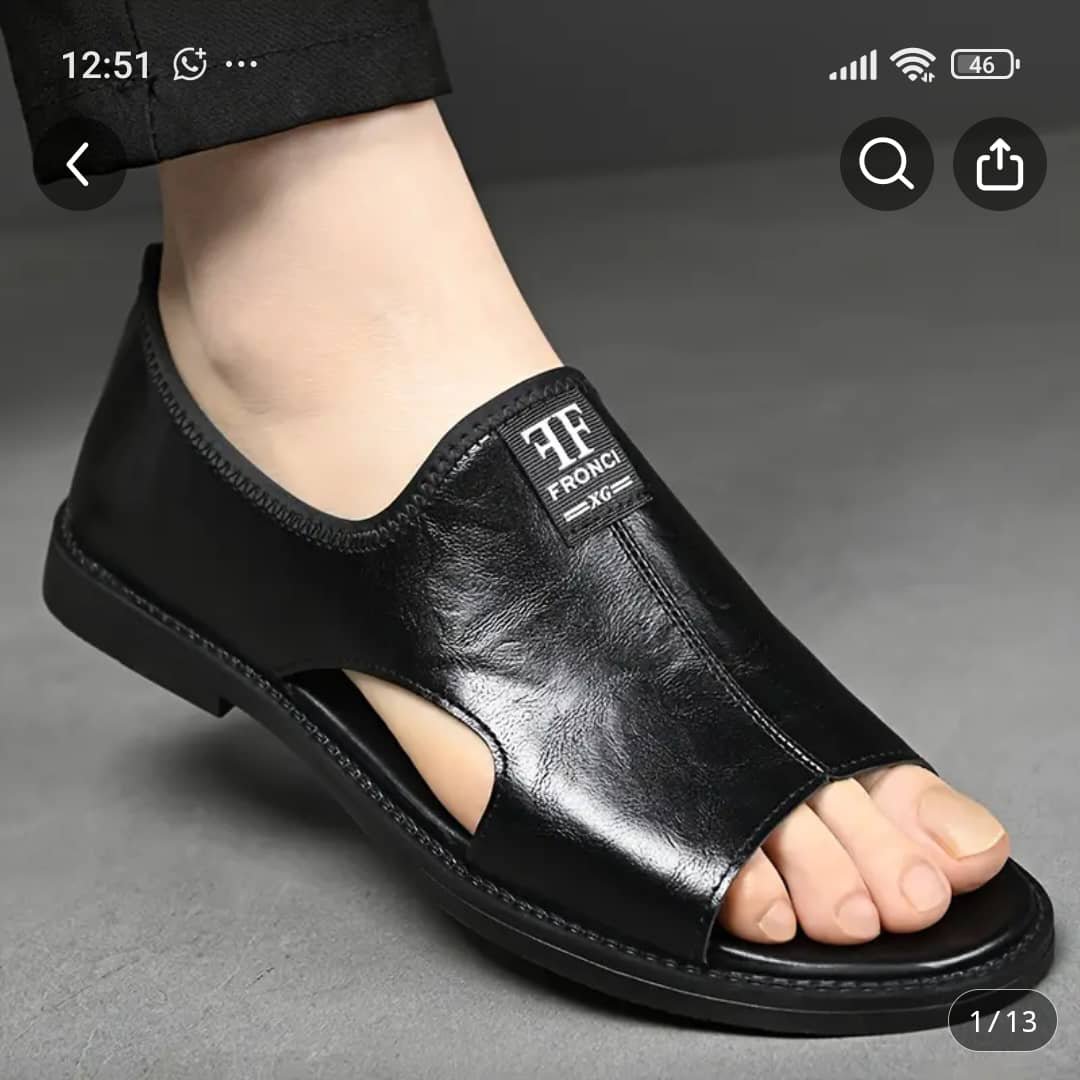 F. high quality designer slippers