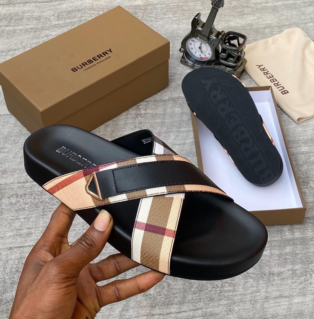 B.B high quality designer slippers