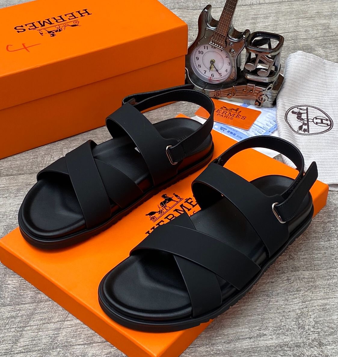 H.M high quality designer slippers