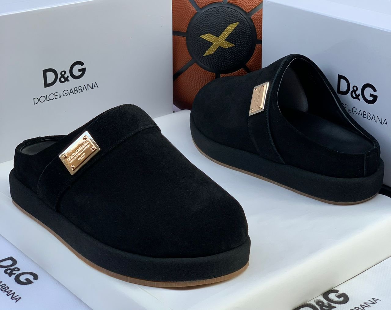 D.G high quality designer half shoe