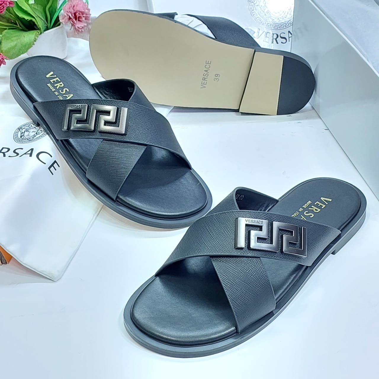 V.C high quality designer slippers