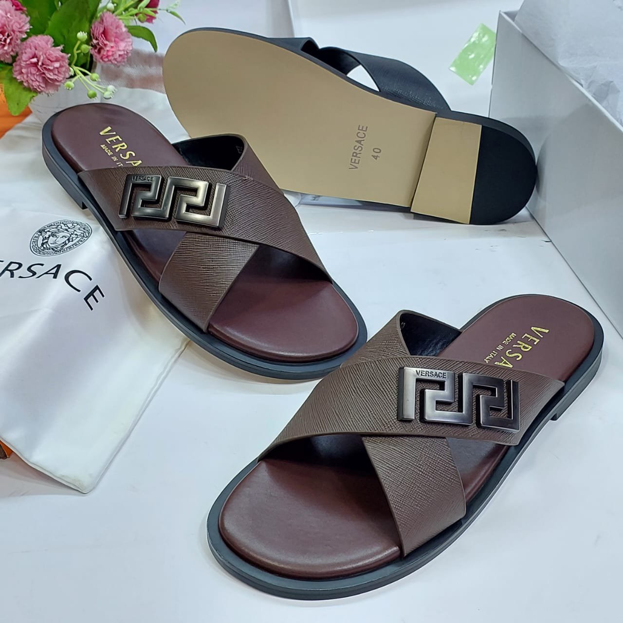 V.C high quality designer slippers