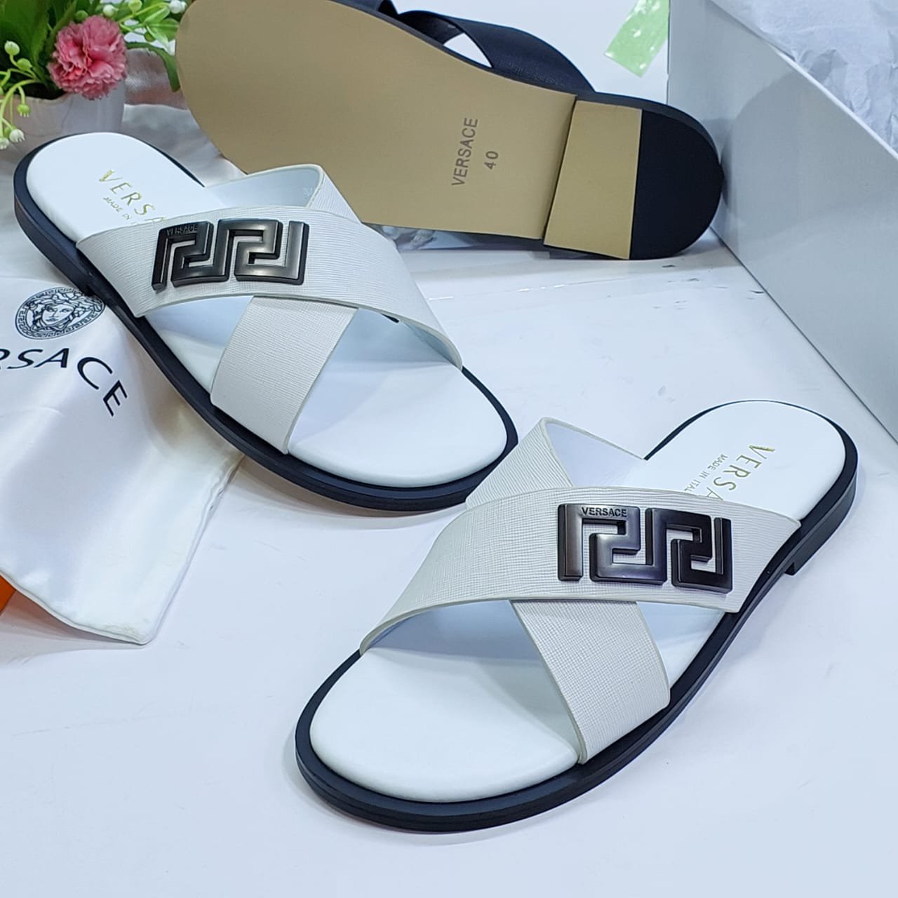 V.C high quality designer slippers