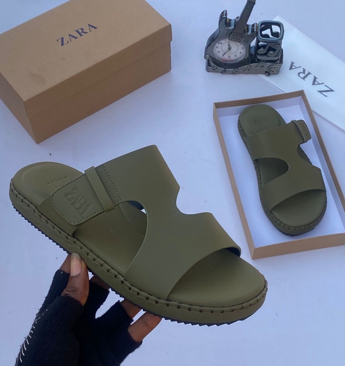 zara high quality designer slippers