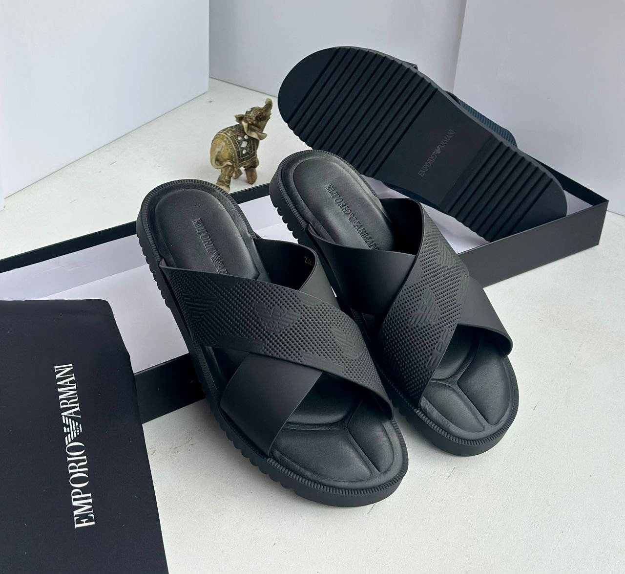 A.M high quality designer slippers