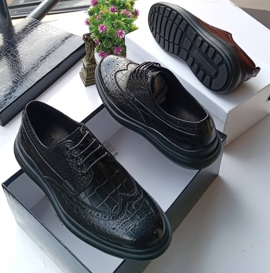 F.B high quality Italian leather shoe