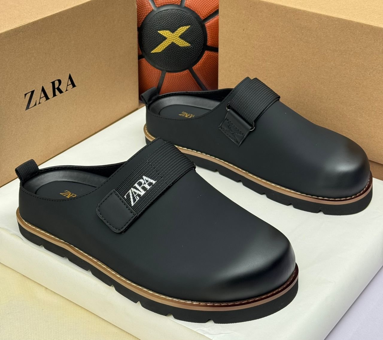 Z.R high quality designer half shoe