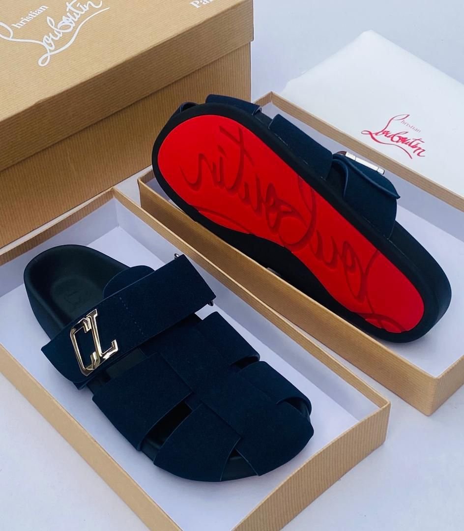 C.L high quality designer slippers
