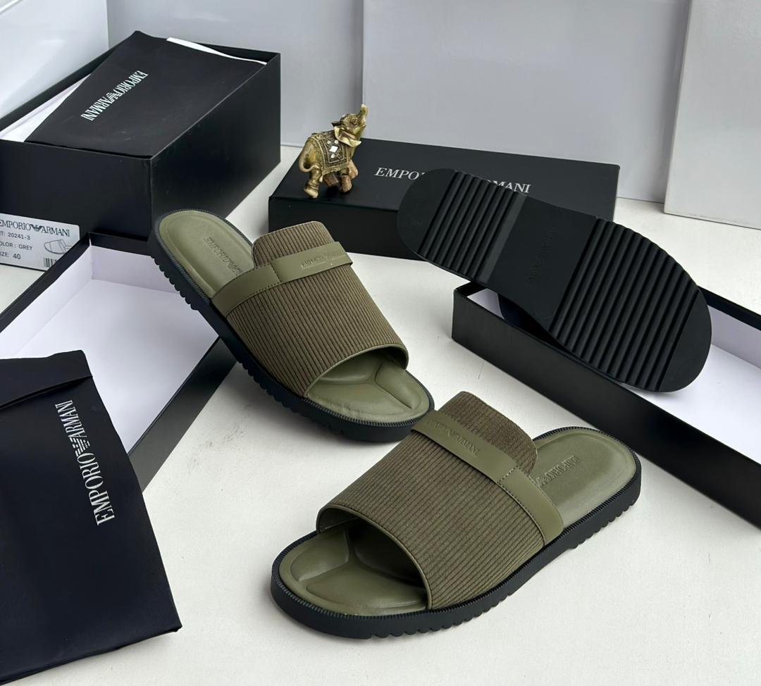 A.M high quality designer slippers