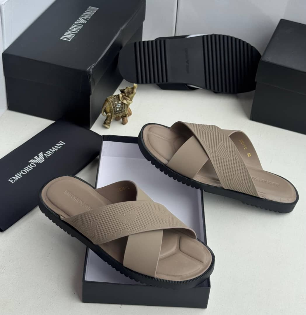 A.M high quality designer slippers
